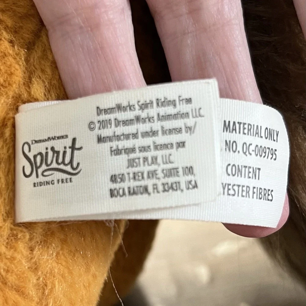 Dreamworks 2019 Spirit Riding Free Brown Horse‎ Plush Stuffed Animal Toy 19